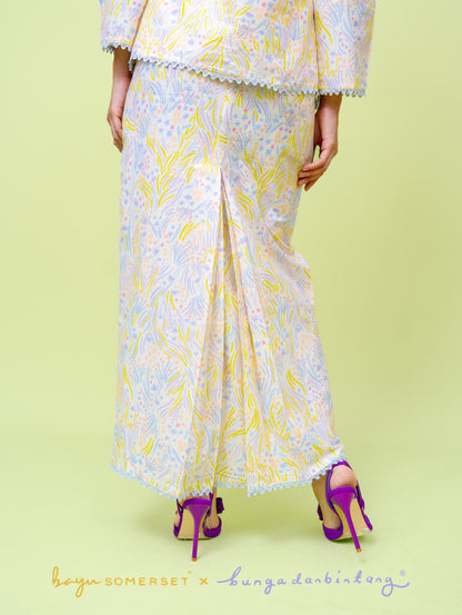 Miri Kebaya - Wildflower Blue