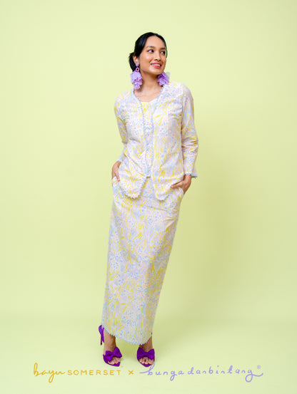 Miri Kebaya - Wildflower Blue