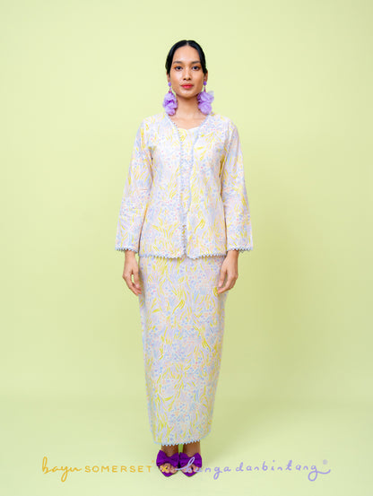 Miri Kebaya - Wildflower Blue