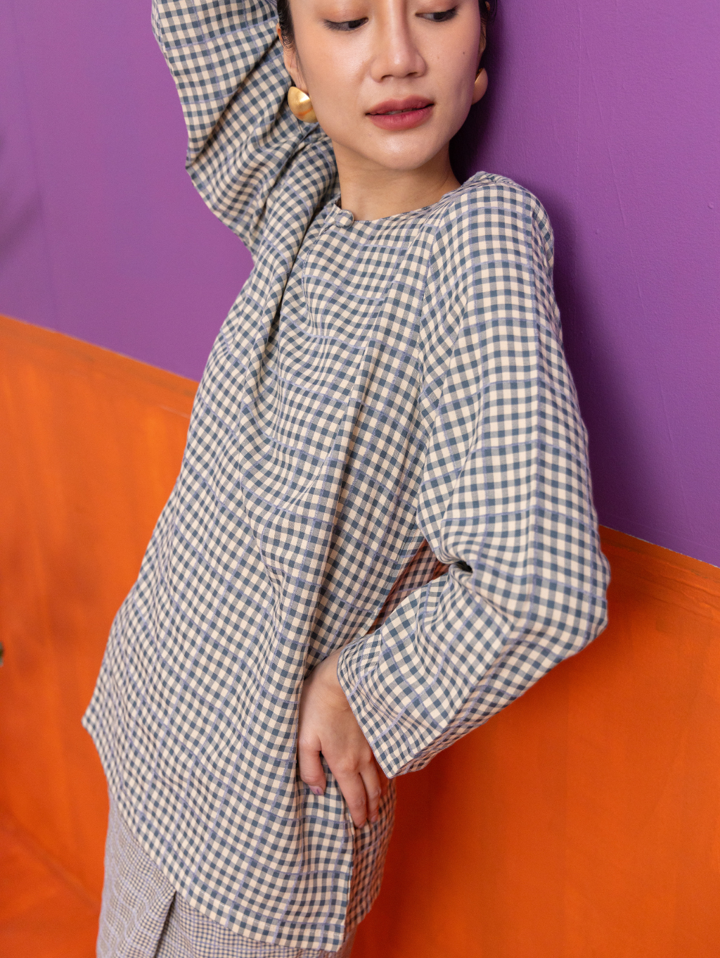Tabitha Kurung in Grey