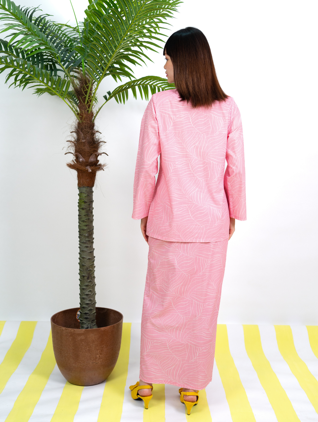 Fresh Kurung in Pink