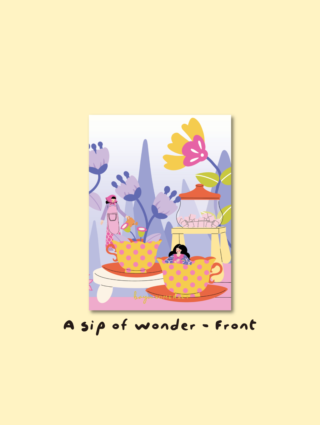 A sip of wonder