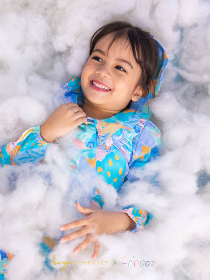 KIDS Lapel Mini Kebaya - Esmerelda