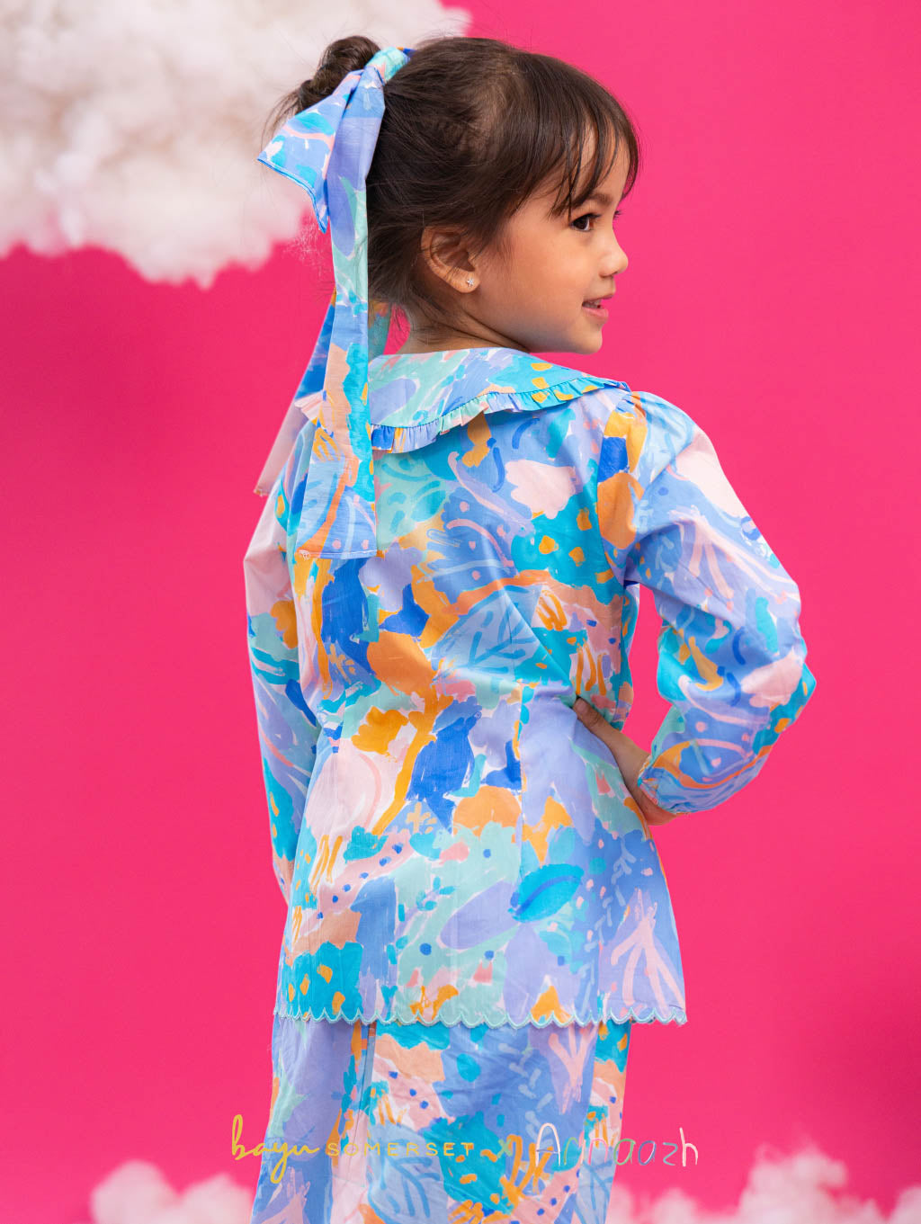 KIDS Lapel Mini Kebaya - Esmerelda