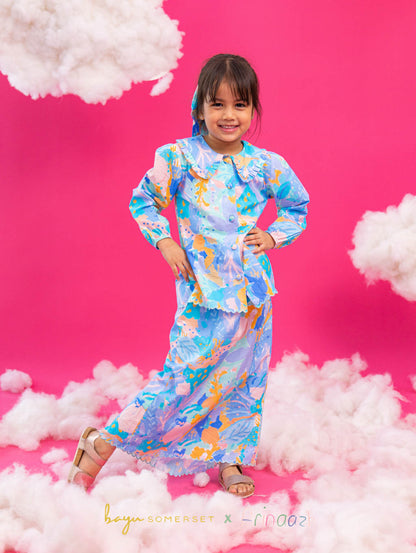 KIDS Lapel Mini Kebaya - Esmerelda