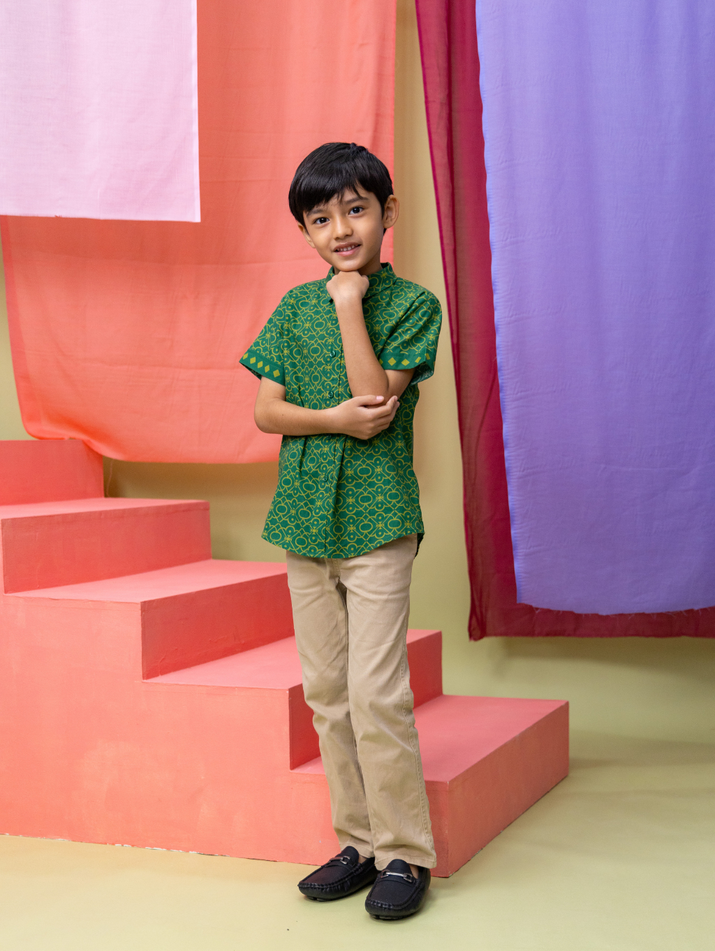 KIDS Basil Shirt - Fernanda