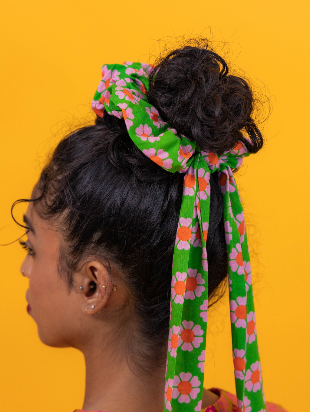 Scrunchie with Ribbon – Bayu Somerset