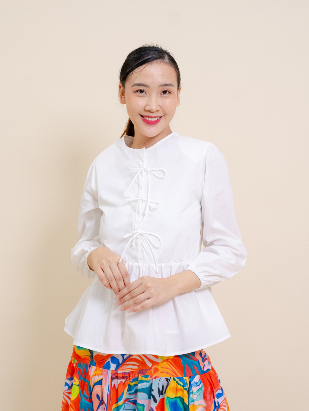 Tallulah Top - White