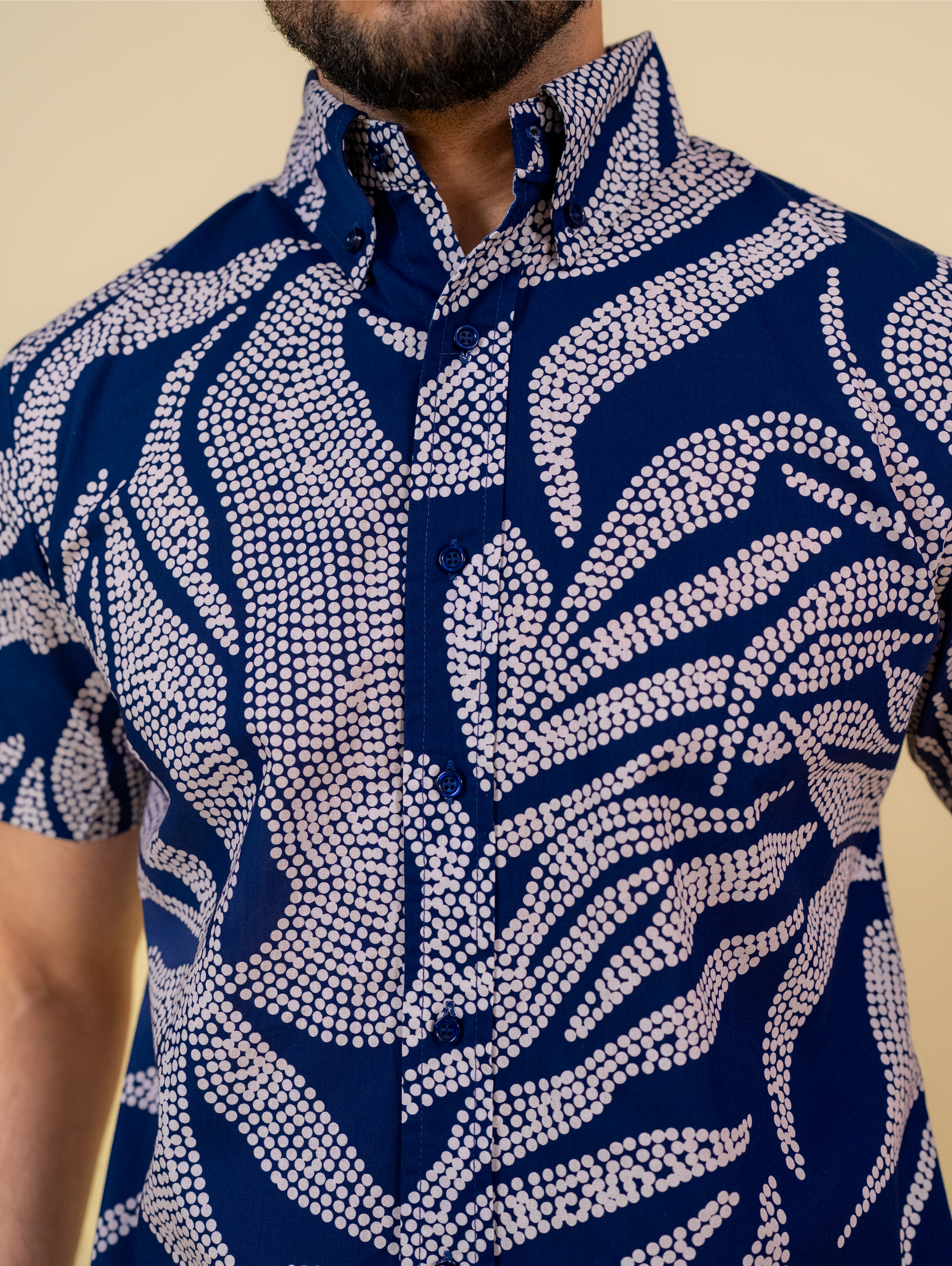 Basil Shirt - Bud in Blue