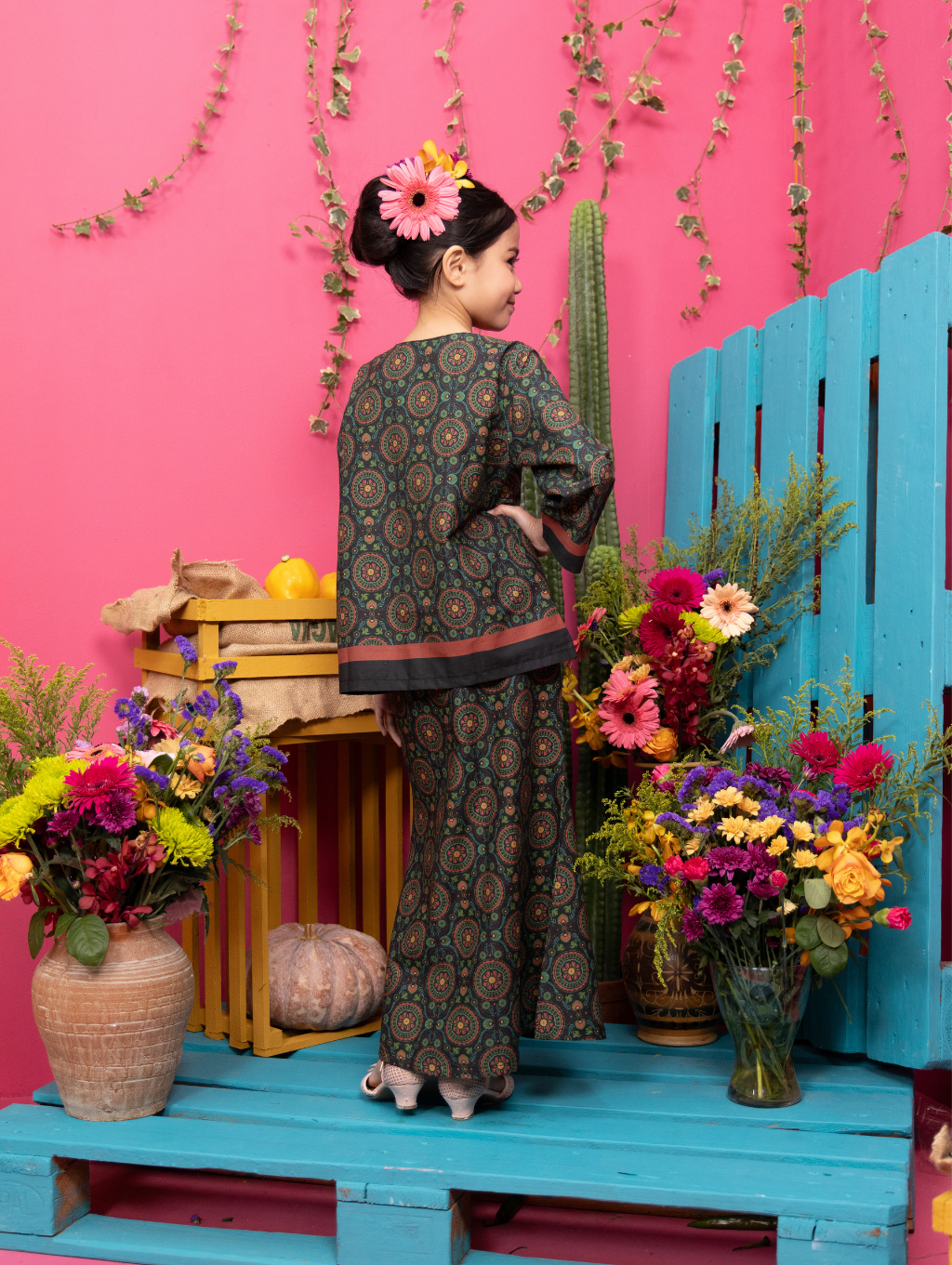 KIDS Abril Kurung