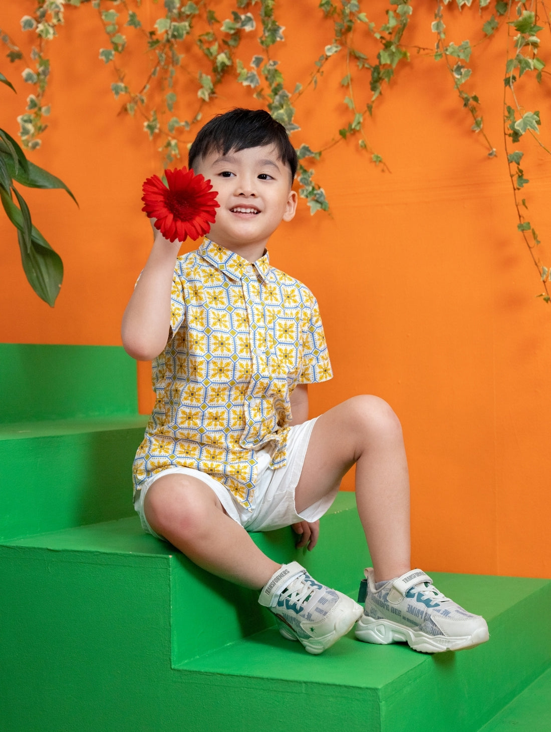 KIDS Basil Shirt - Madeena