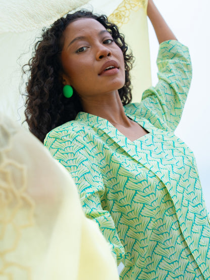 Agnes Kotabaru Kebaya - Delia Green