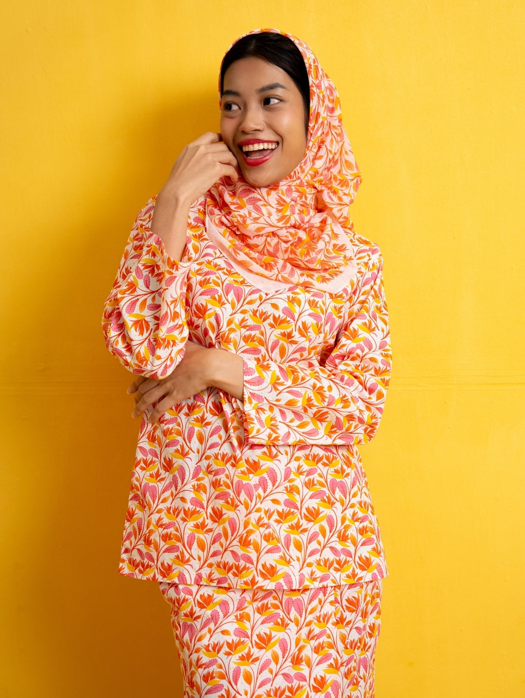 Marlowe Kurung in Pink