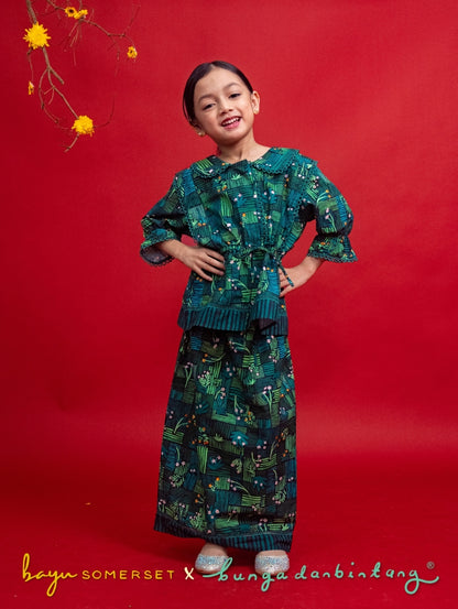 KIDS Tallulah Set in Kasih Black
