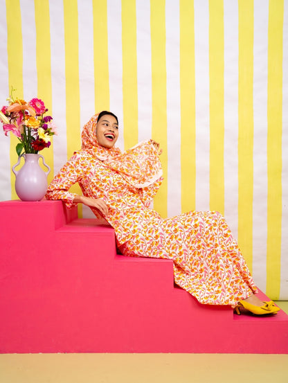 Marlowe Kurung in Pink