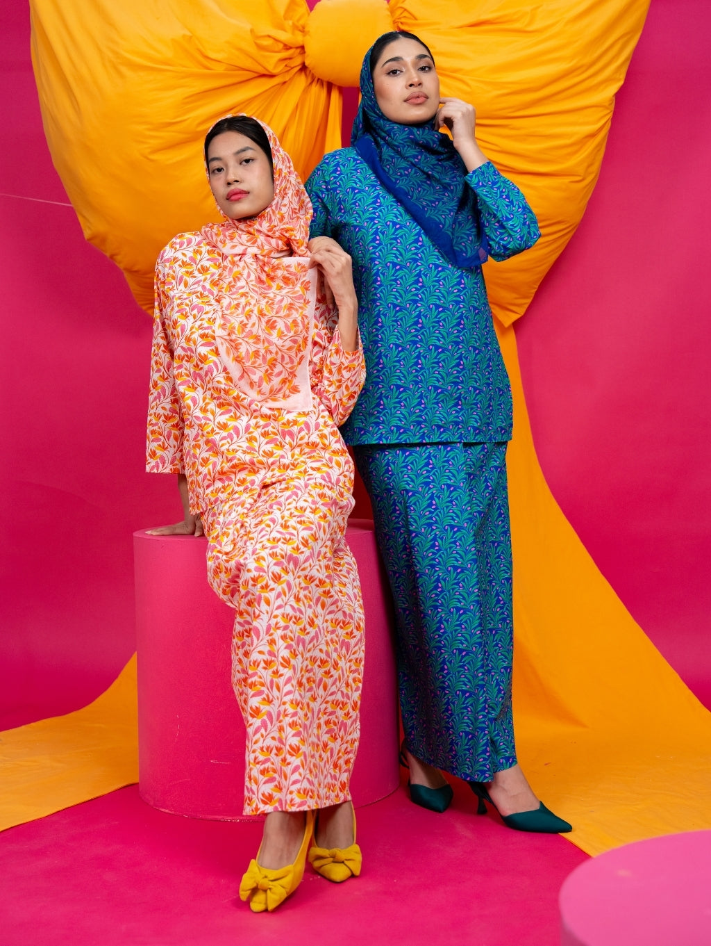 Marlowe Kurung in Pink