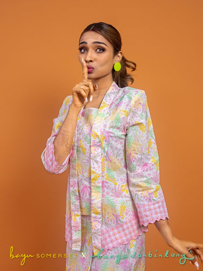 Agnes Kotabaru Kebaya in Murni Pink