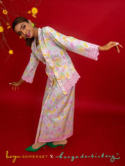 Agnes Kotabaru Kebaya in Murni Pink