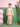 KIDS Gina Oversized Kurung - Fern