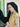 Rose Embroidery Shawl - Black