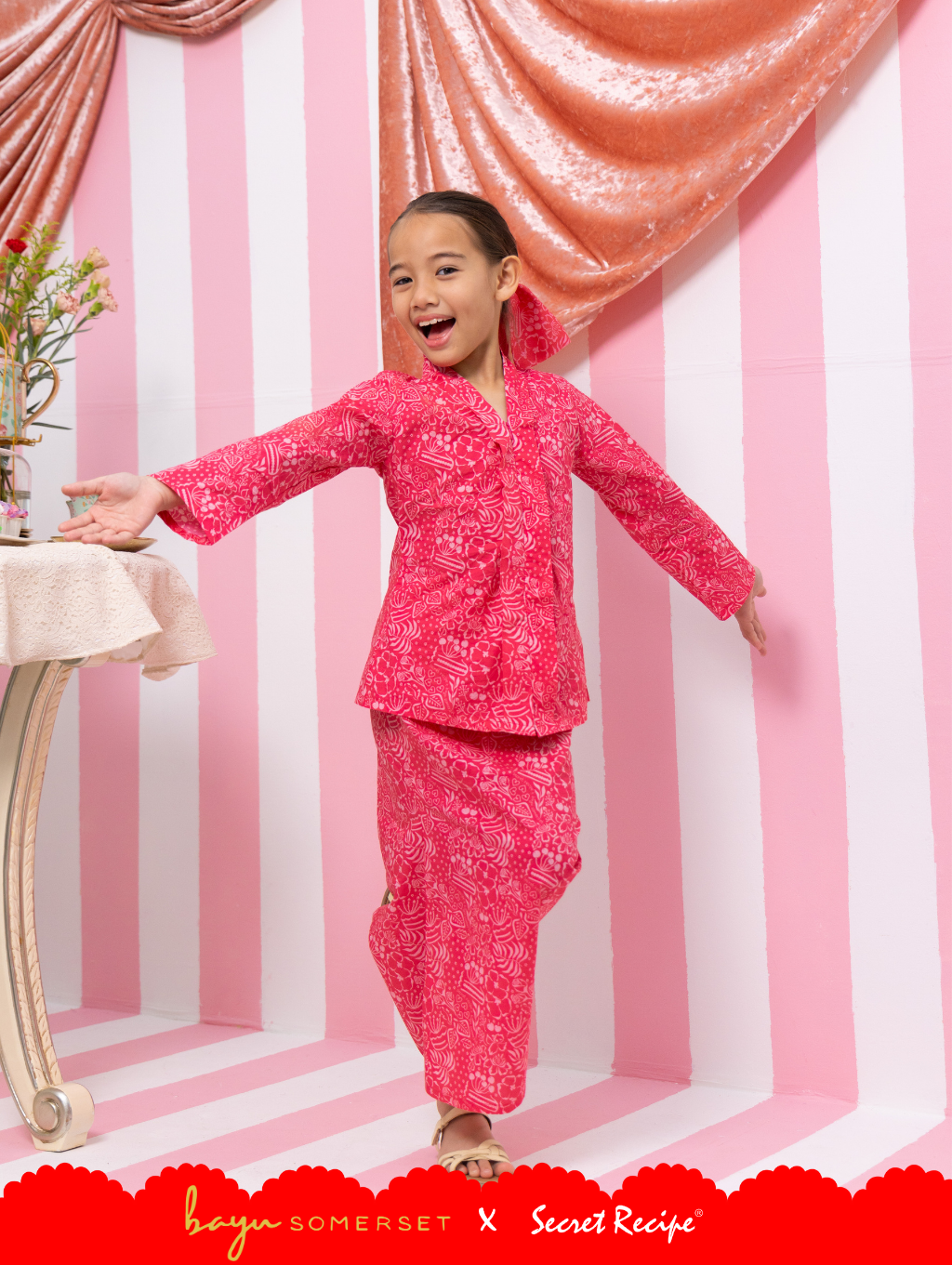 KIDS Black Forest Kebaya