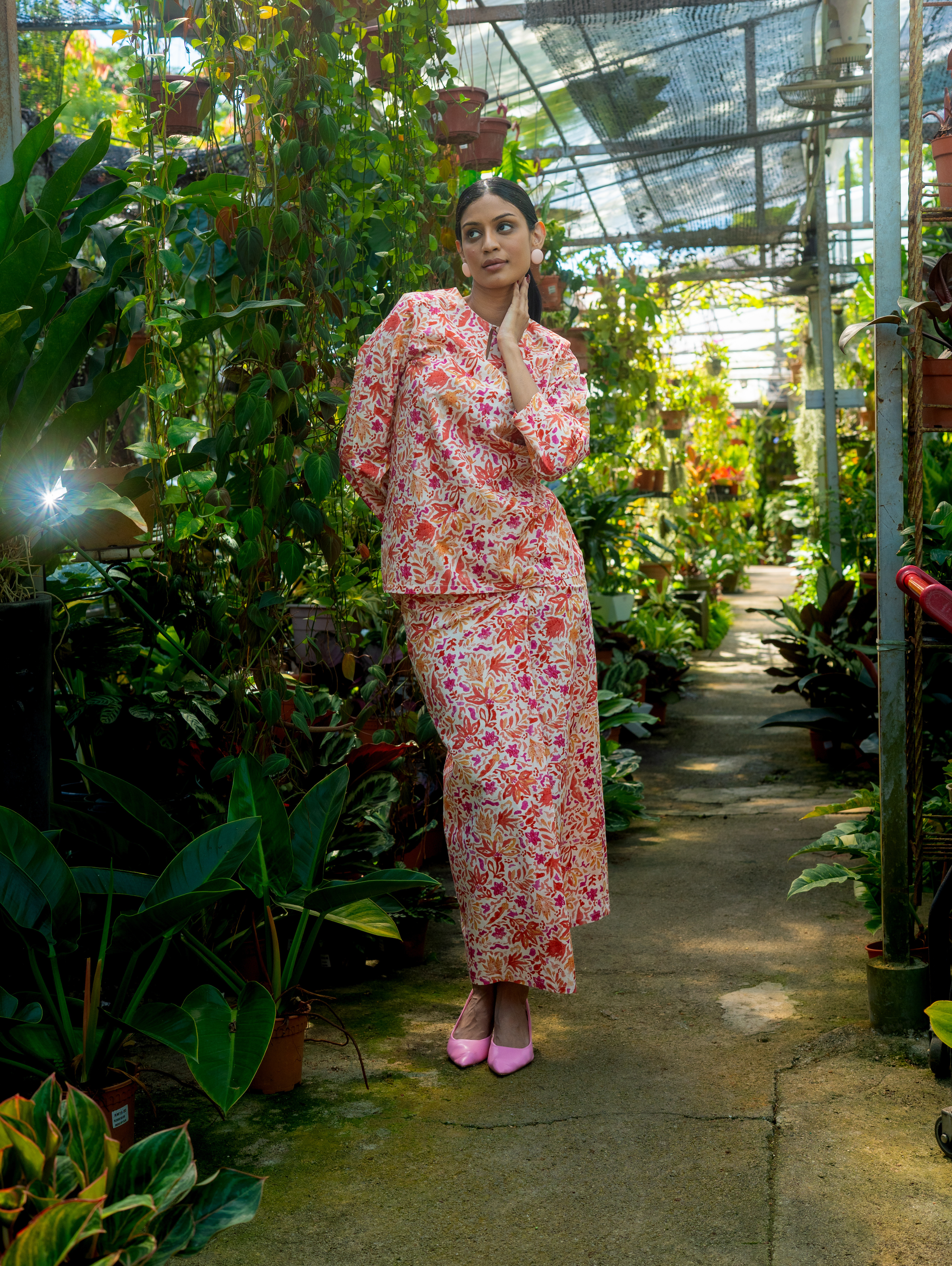 Nova Kurung in White