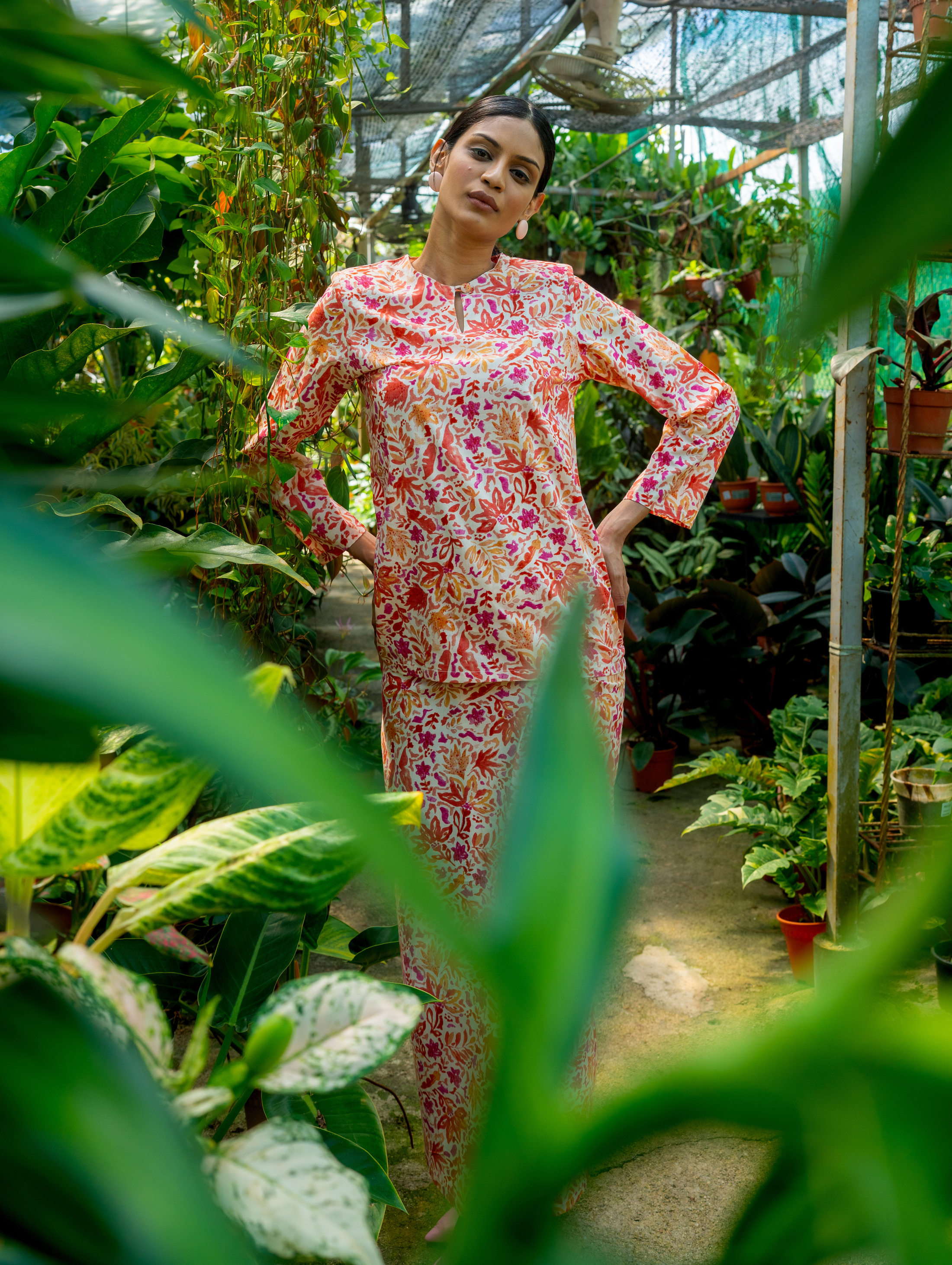 Nova Kurung in White