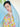 Melor Embroidery Shawl - Soft Blue