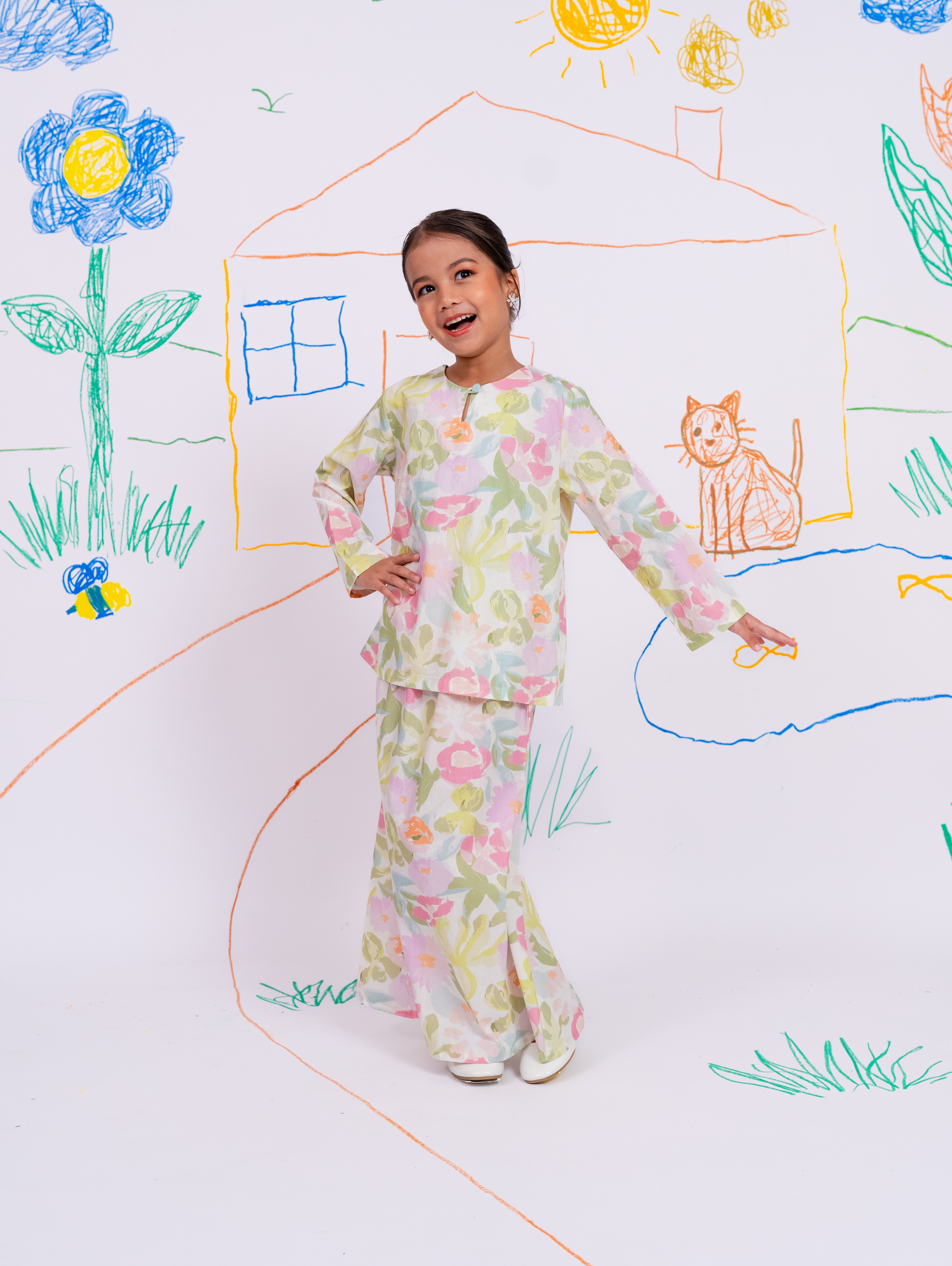 KIDS Calanthe Kurung