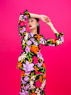 Posy Kurung in Black