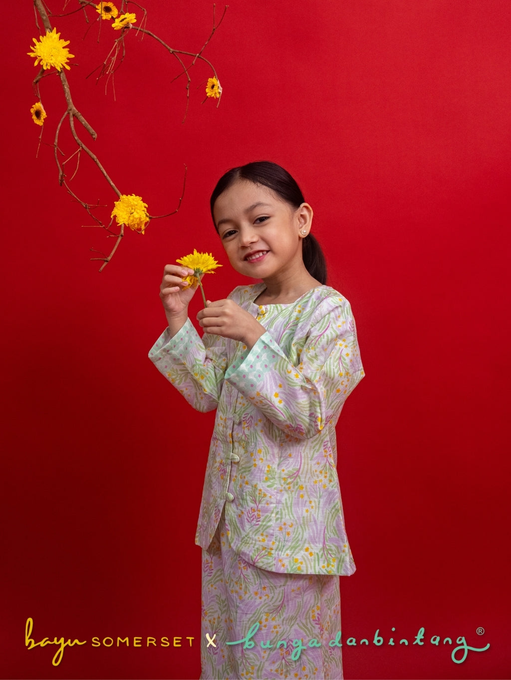 KIDS Nadi Kebaya - Ayu Green