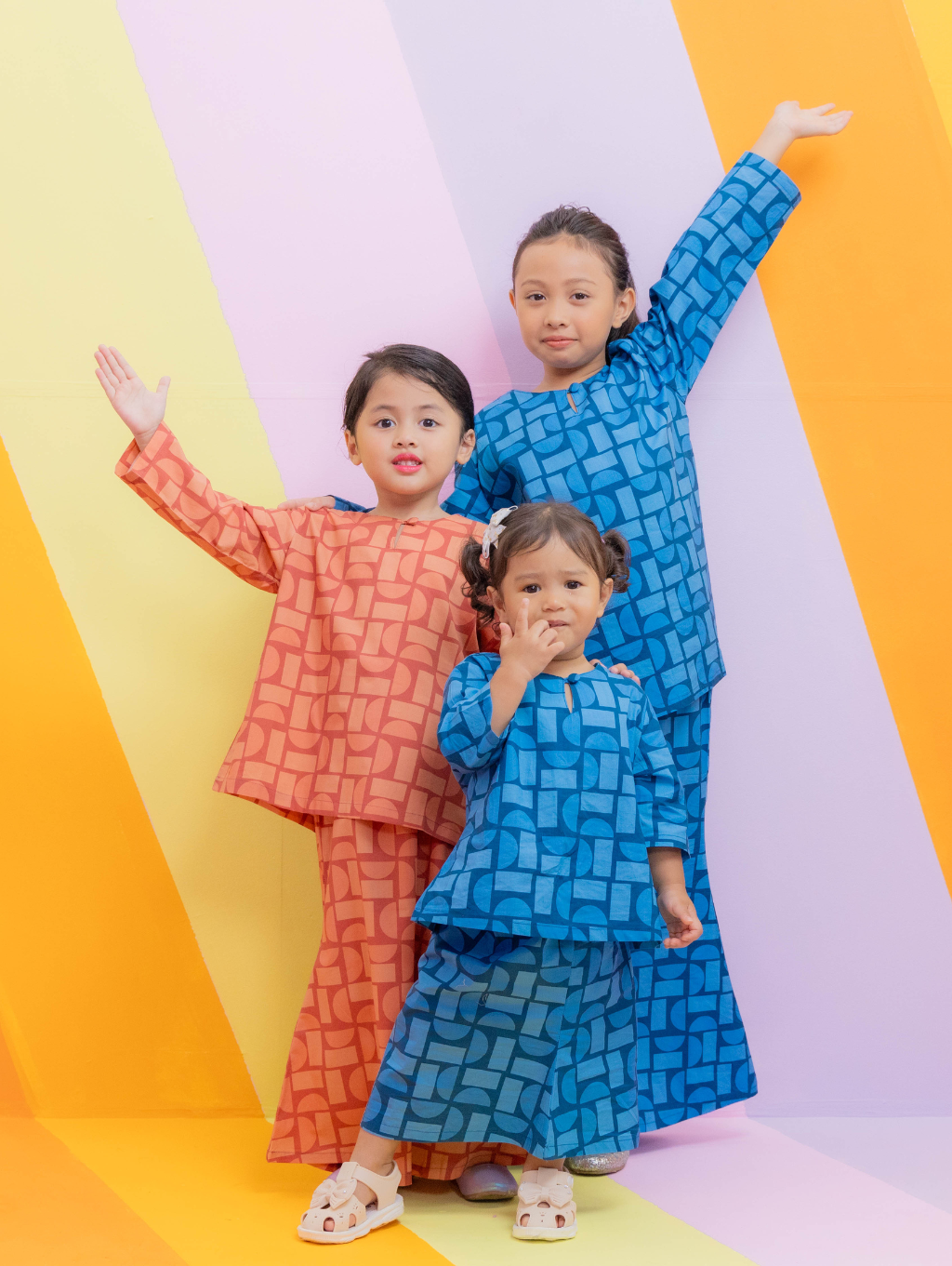 KIDS Octal Kurung in Blue