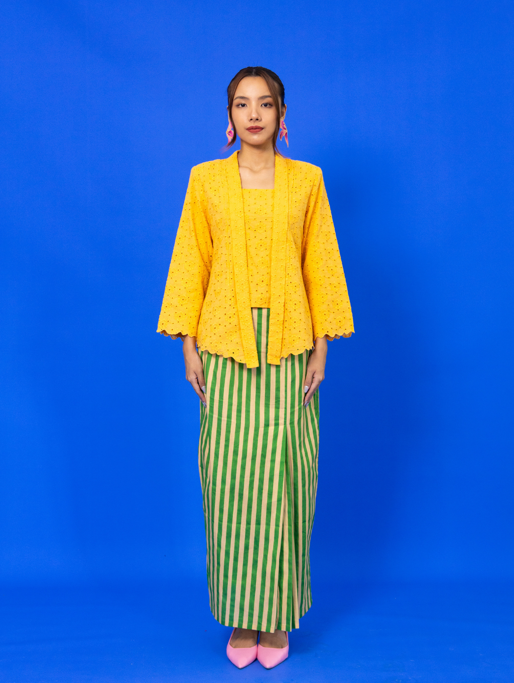 Agnes Kotabaru Kebaya - Yellow