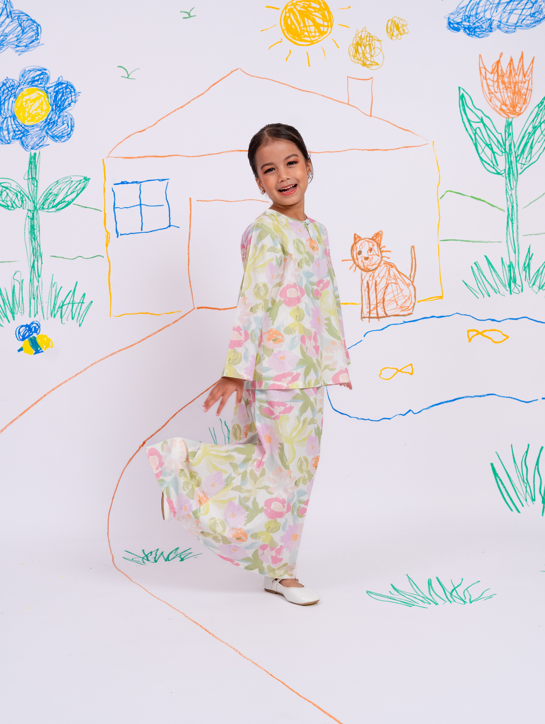 KIDS Calanthe Kurung