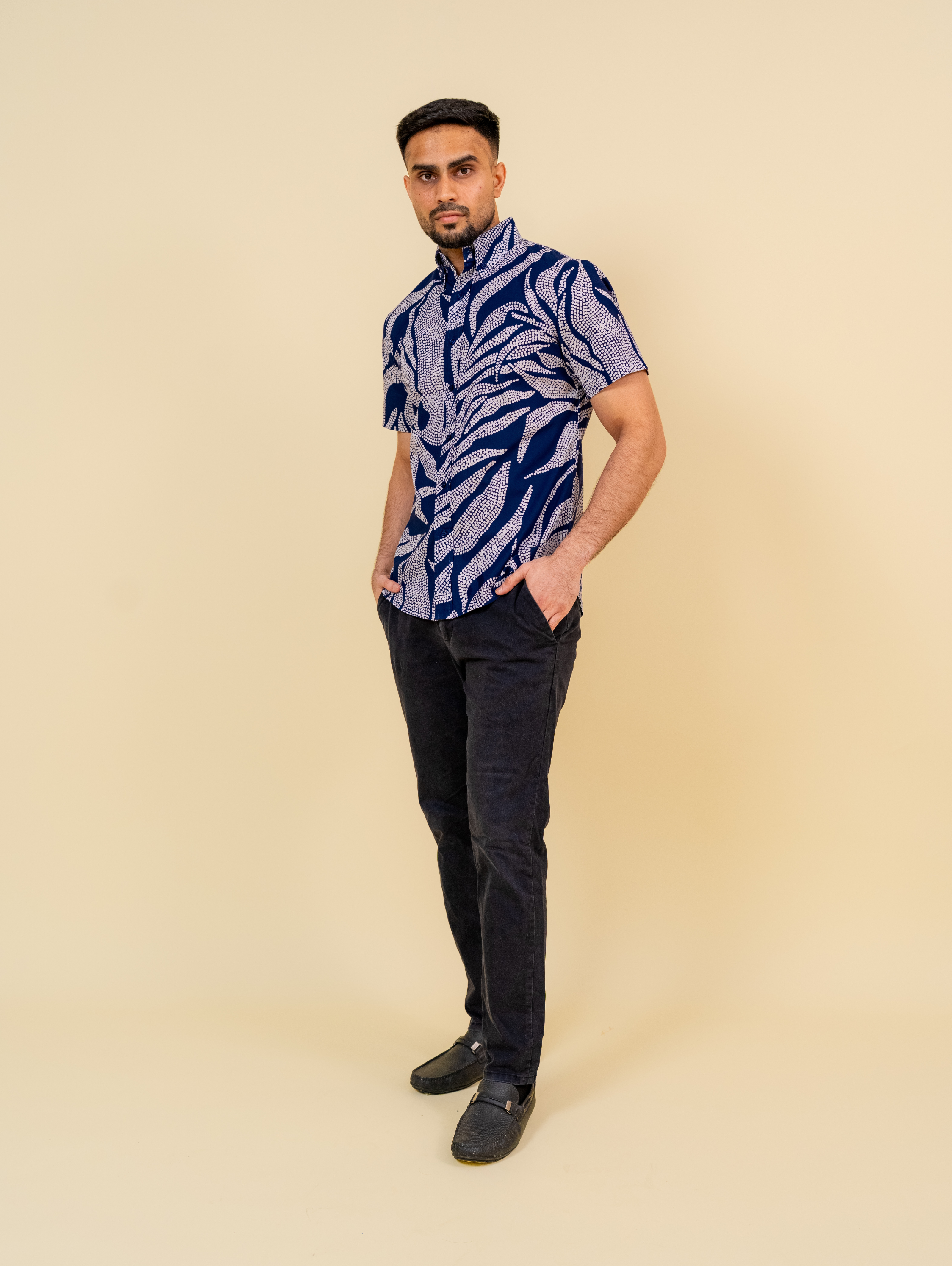Basil Shirt - Bud in Blue