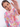 KIDS Mandarin Kurung in Pink