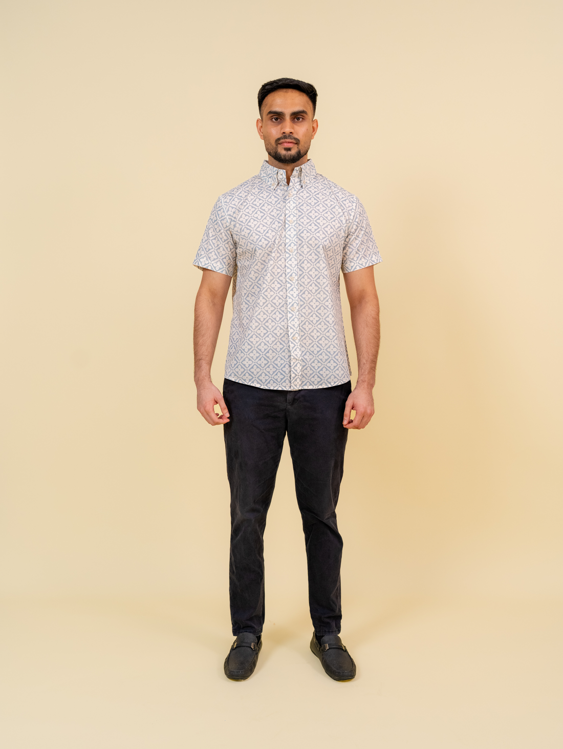 Basil Shirt - Natura in Cream