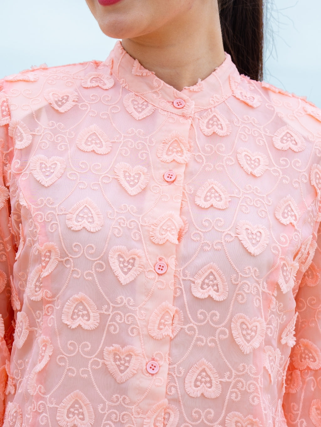 (DEFECT ITEM) Aurelia Kebaya in Peach
