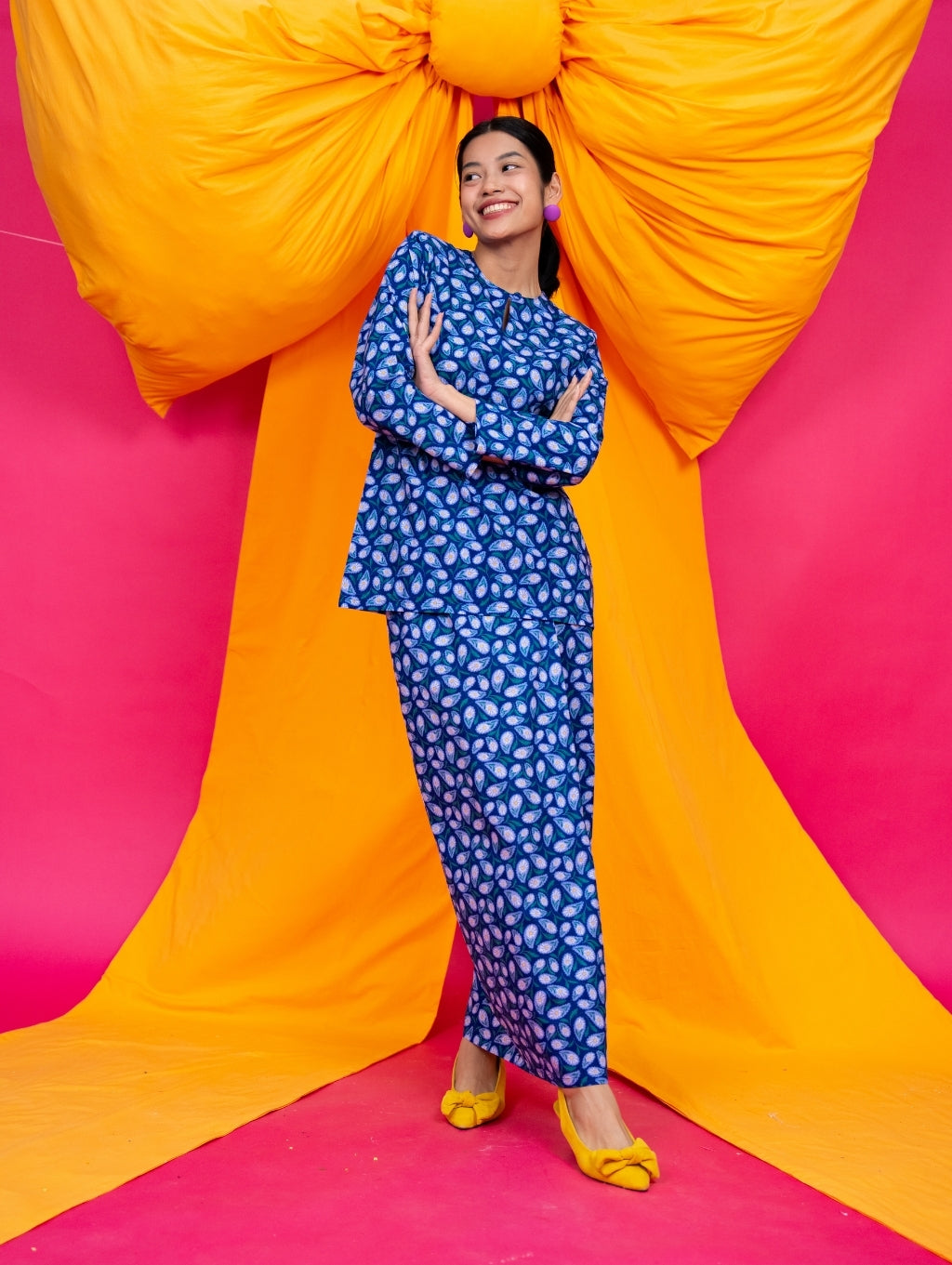 Koa Kurung in Blue