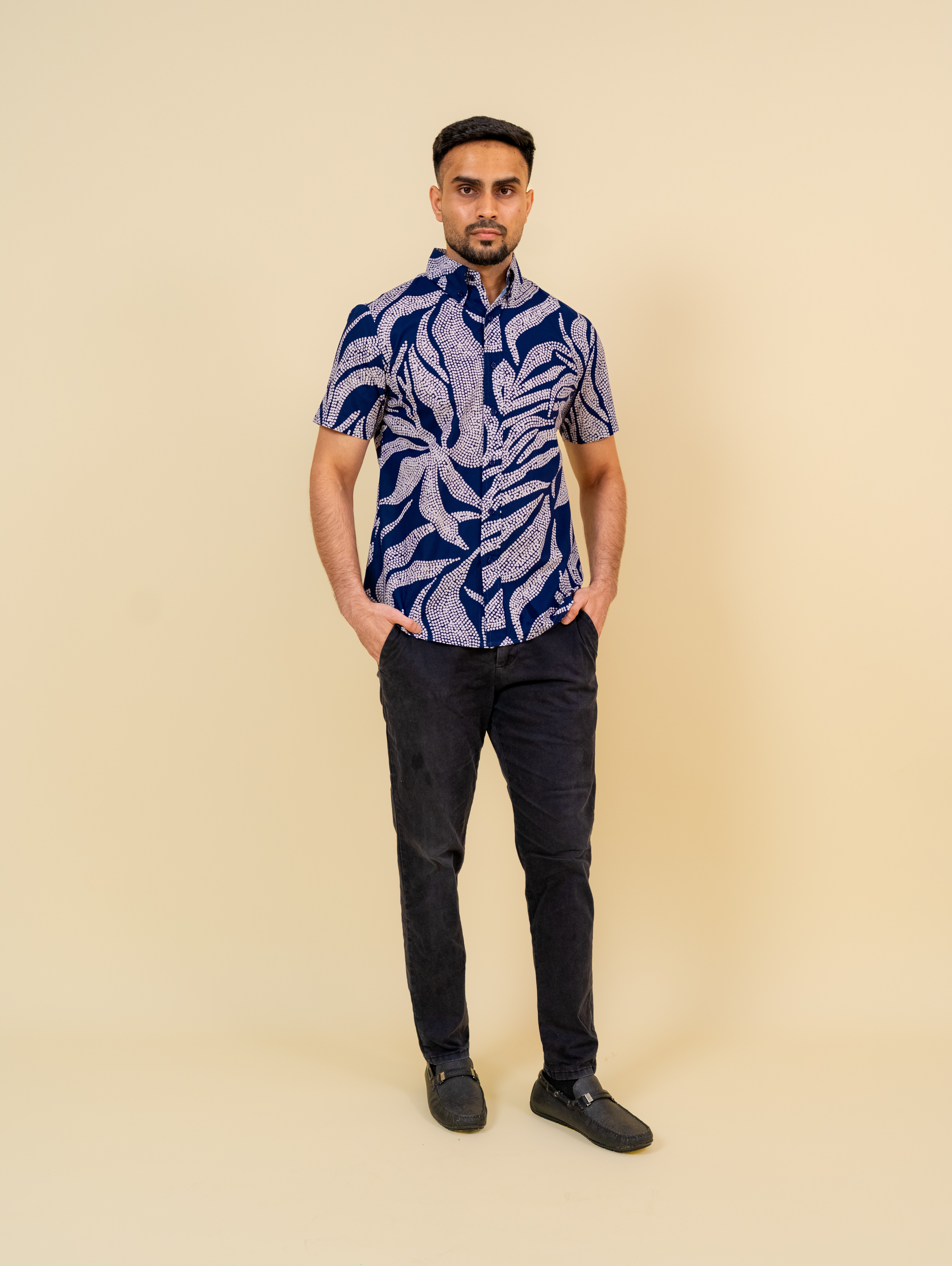 Basil Shirt - Bud in Blue