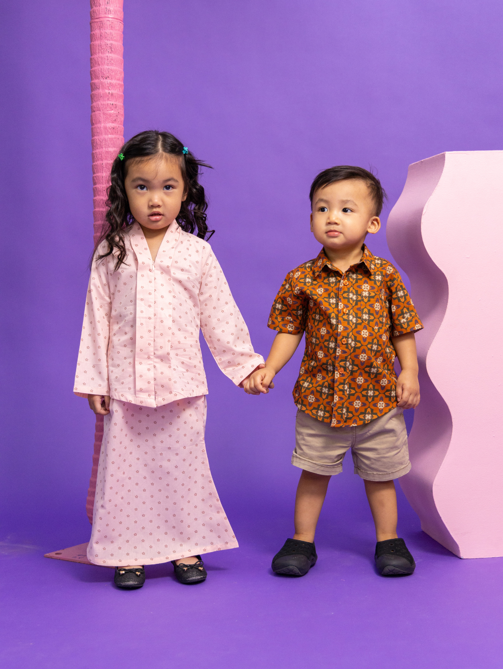 KIDS Blossom Kebaya in Pink