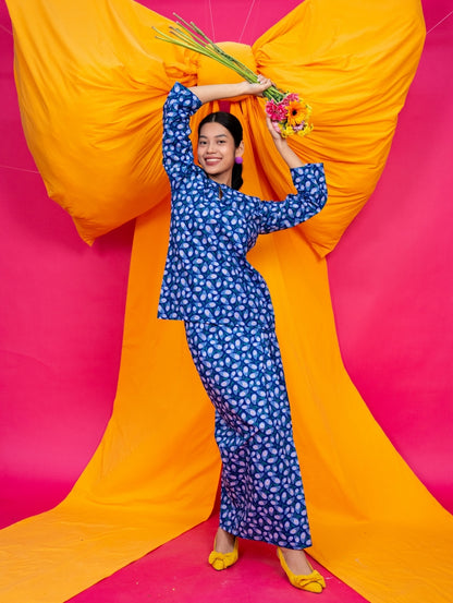 Koa Kurung in Blue