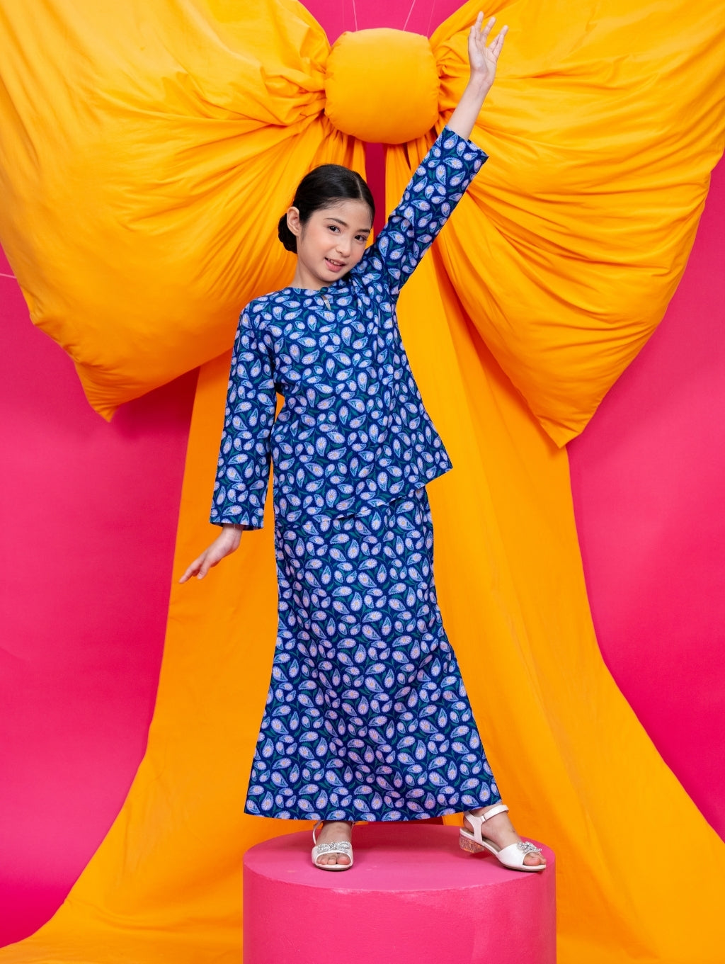 KIDS Koa Kurung in Blue