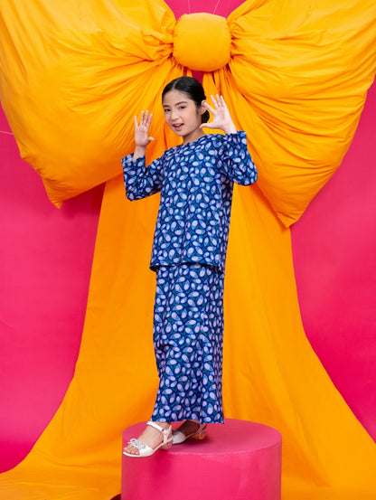 KIDS Koa Kurung in Blue