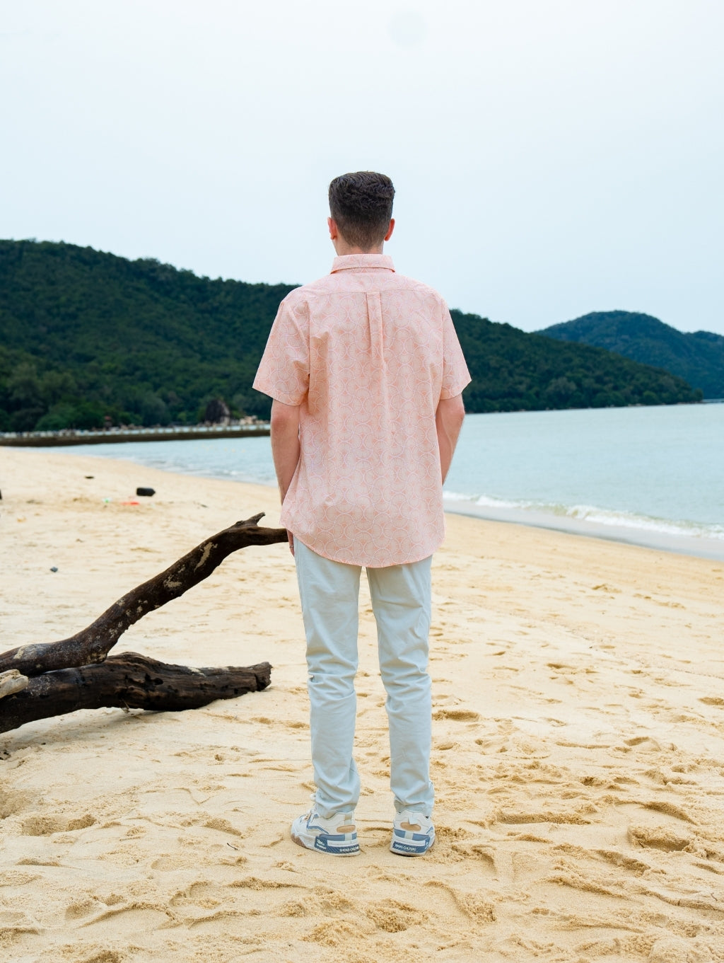 Basil Shirt - Sandy Pink