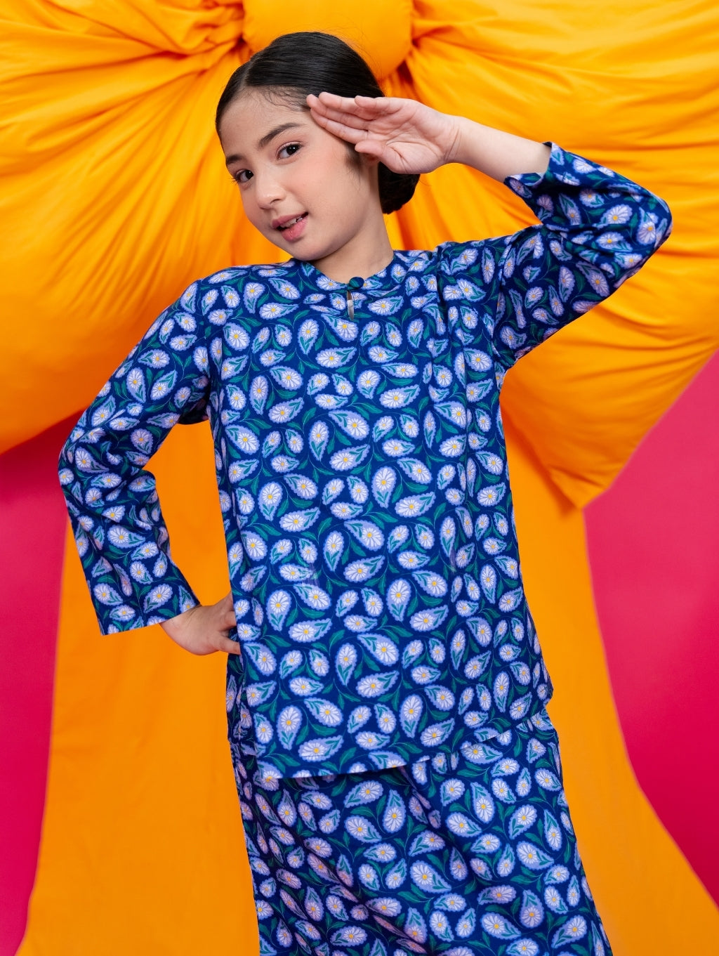 KIDS Koa Kurung in Blue