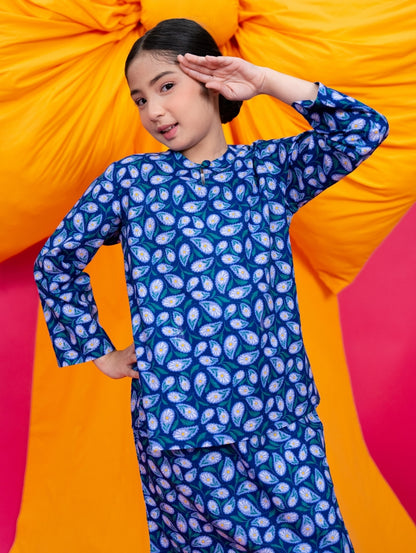 KIDS Koa Kurung in Blue