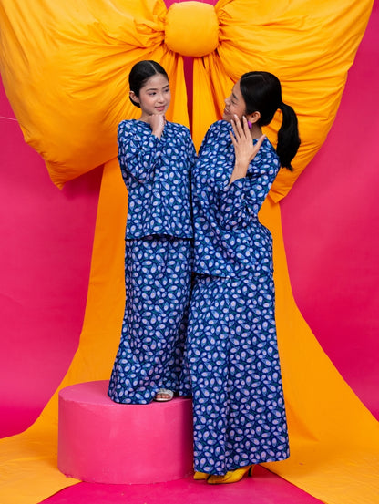 KIDS Koa Kurung in Blue
