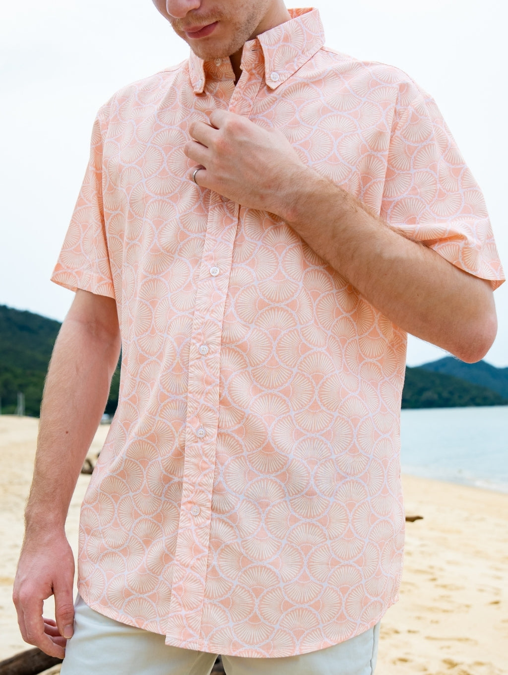 Basil Shirt - Sandy Pink