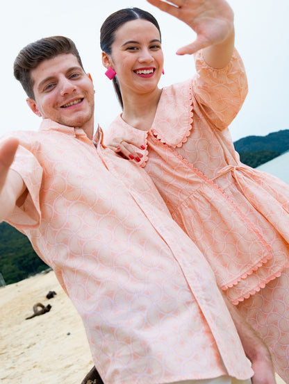 Basil Shirt - Sandy Pink